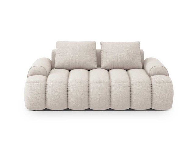 2-zits bank - beige stof door christian lacroix - afbeelding 2 van  6