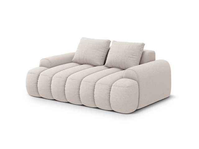 2-zits bank - beige stof door christian lacroix - afbeelding 3 van  6