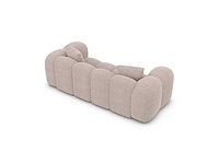 2-zits bank - beige stof - afbeelding 5 van  10