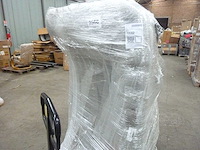 2-zits bank - lichtgrijs fluweel - afbeelding 7 van  7