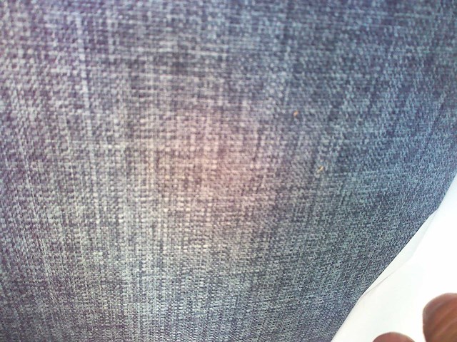 2-zits slaapbank - slaap 140 cm - hoogveerkrachtschuimmatras 14 cm - lipari-stof denim blauw - afbeelding 3 van  12