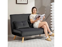 2-zits slaapbank, slaapbank met verstelbare rugleuning - afbeelding 2 van  8