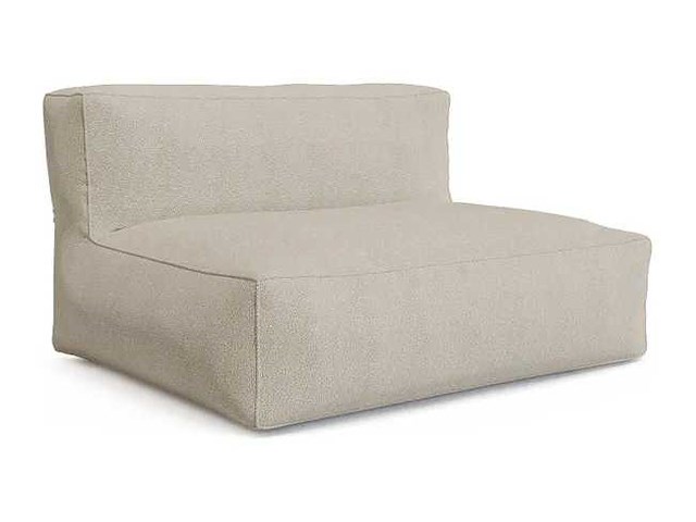 2-zits tuinbank van badstof - beige - afbeelding 1 van  8
