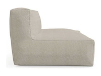2-zits tuinbank van badstof - beige - afbeelding 3 van  8