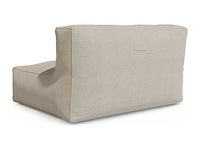 2-zits tuinbank van badstof - beige - afbeelding 4 van  8