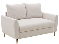 2-zitsbank lino - beige stof - afbeelding 5 van  6