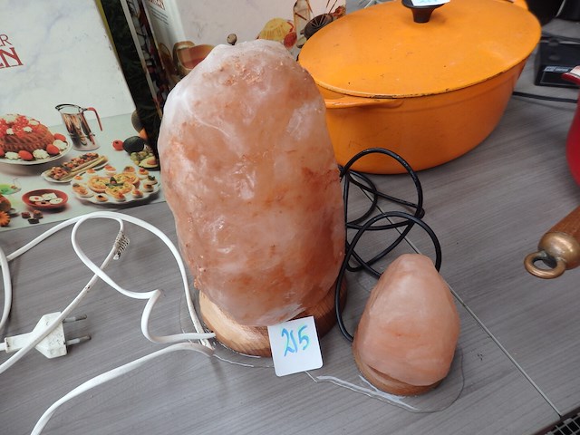 2 zoutlampen himalaya - afbeelding 1 van  1
