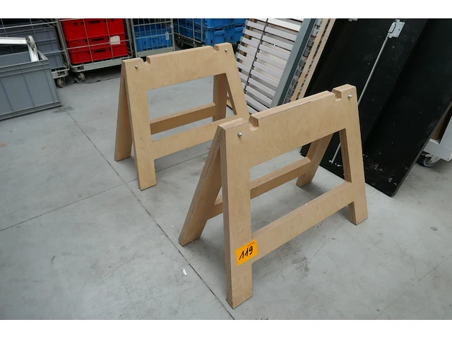 2 zware design schragen - afbeelding 1 van  3
