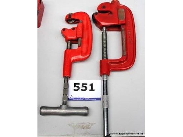 2 zware pijpsnijders - afbeelding 1 van  3