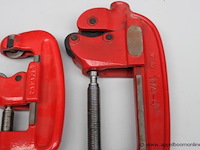 2 zware pijpsnijders - afbeelding 2 van  3