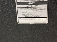 2 zwarte bose 401 speakers - afbeelding 2 van  2