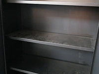 2 zwarte dossierkasten - afbeelding 2 van  4