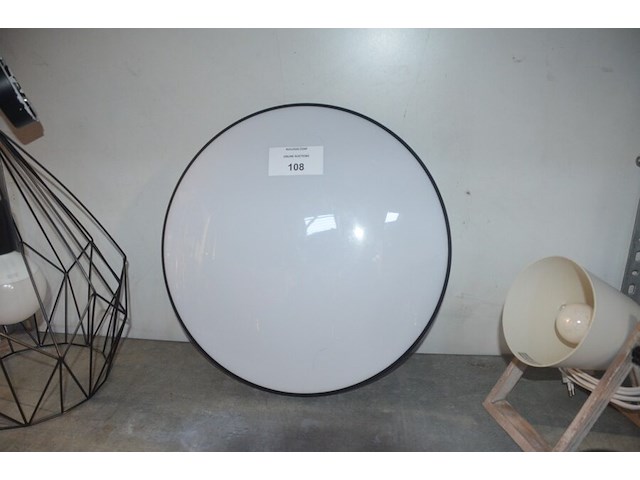 2 zwarte lusters, plafondlamp , tafellamp - afbeelding 6 van  6