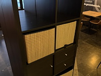 2 zwarte opbergkasten - afbeelding 4 van  4