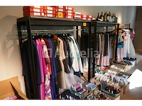 2 zwartmetalen kledijrekken - afbeelding 4 van  4