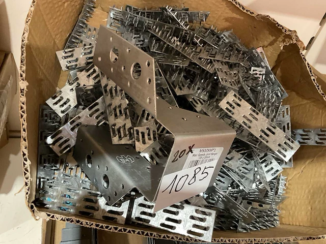 20 balkdragers en 150 nagel platen - afbeelding 4 van  6
