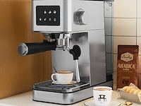 20 bar espresso koffiemachine met steam wand touchscreen - afbeelding 1 van  9