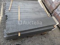 20 betonnen randen 100x20x6 cm donkergrijs - afbeelding 2 van  4