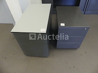 20 blokken 3 lades op wielen - afbeelding 2 van  4