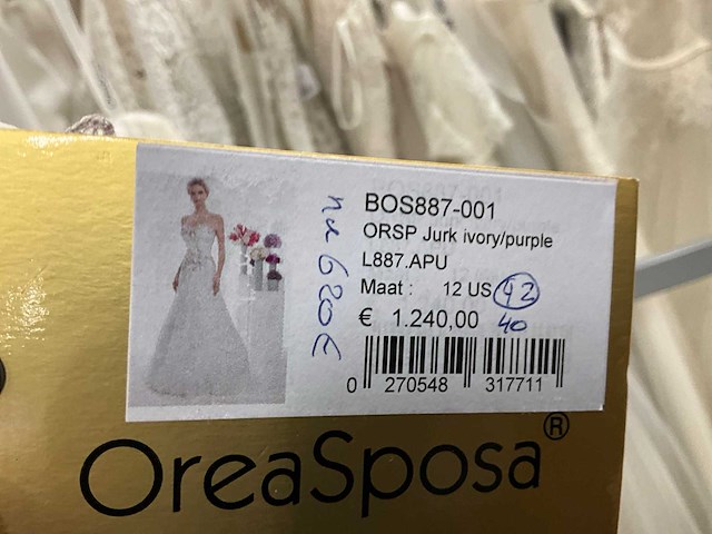 20 bruidsjurken demetrios (totaalprijs) - afbeelding 17 van  46