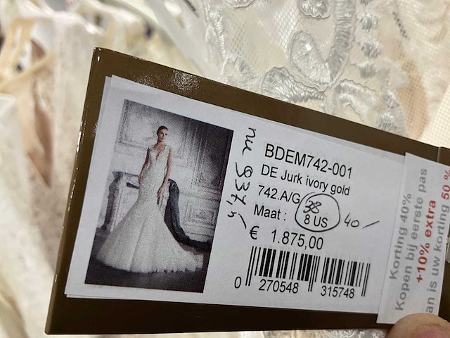 20 bruidsjurken demetrios (totaalprijs) - afbeelding 28 van  46