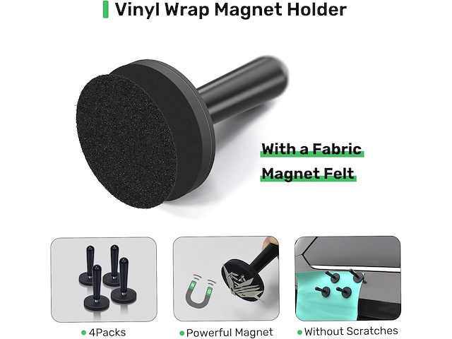 20-delige rakel accessoireset voor meubelfolie.wrappen - afbeelding 2 van  7