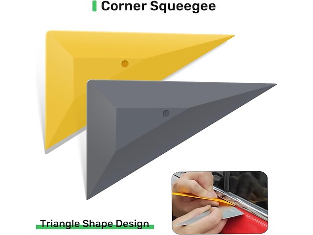 20-delige rakel accessoireset voor meubelfolie.wrappen - afbeelding 6 van  7