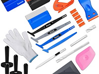 20-delige rakel accessoireset voor meubelfolie.wrappen - afbeelding 2 van  8