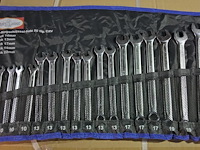 20 delige steek ringsleutelset - afbeelding 1 van  1