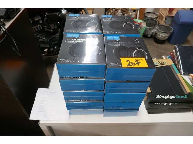 20 digitale stereo koptelefoons hoco - afbeelding 2 van  3