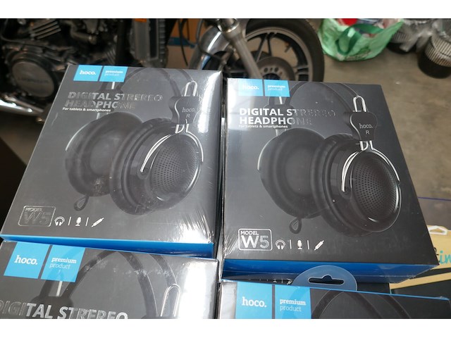 20 digitale stereo koptelefoons hoco - afbeelding 3 van  3