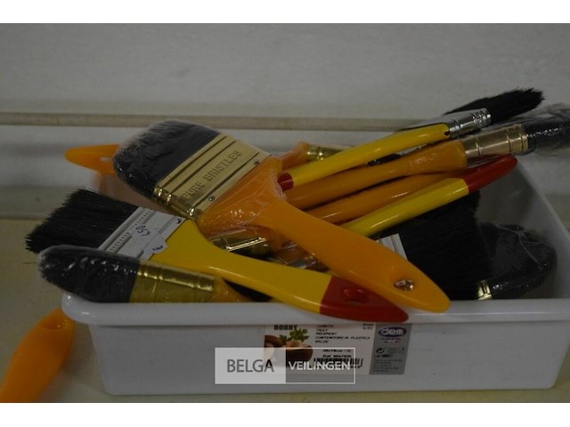 ± 20 div verfborstels - afbeelding 2 van  4