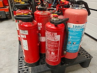 20 diverse brandblussers op pallet - afbeelding 4 van  8