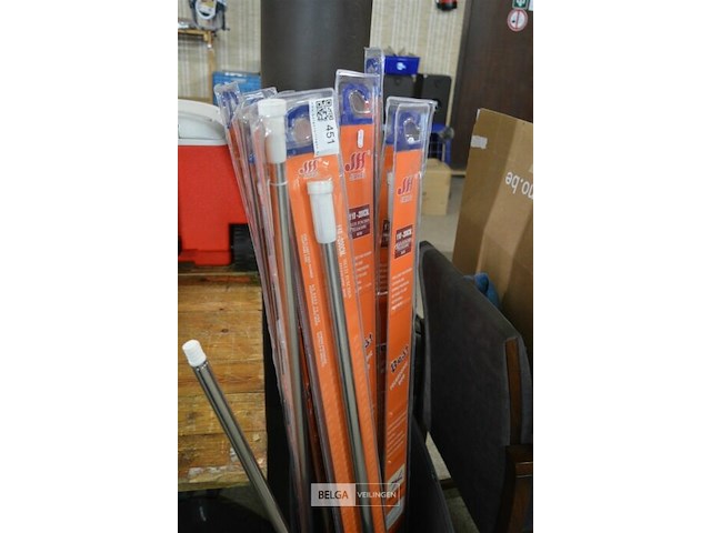 ±20 douchegordijnen stangen 110-200cm - afbeelding 1 van  2