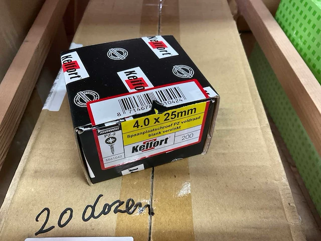 20 dozen hout schroeven - afbeelding 2 van  3