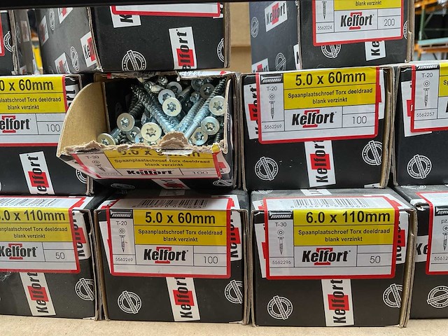 20 dozen houtschroeven - afbeelding 1 van  4