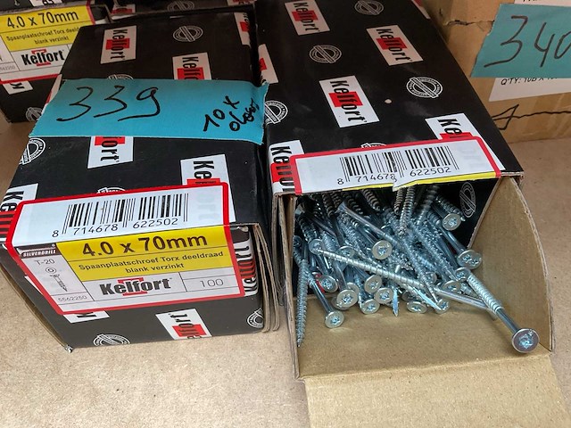 20 dozen houtschroeven - afbeelding 2 van  4