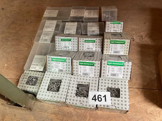 20 dozen inox houtschroeven - afbeelding 1 van  9
