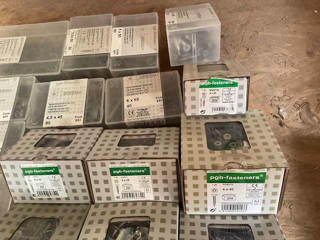 20 dozen inox houtschroeven - afbeelding 5 van  9