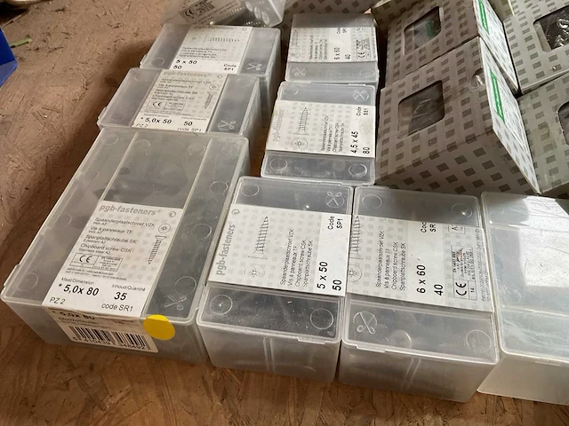 20 dozen inox houtschroeven - afbeelding 8 van  9