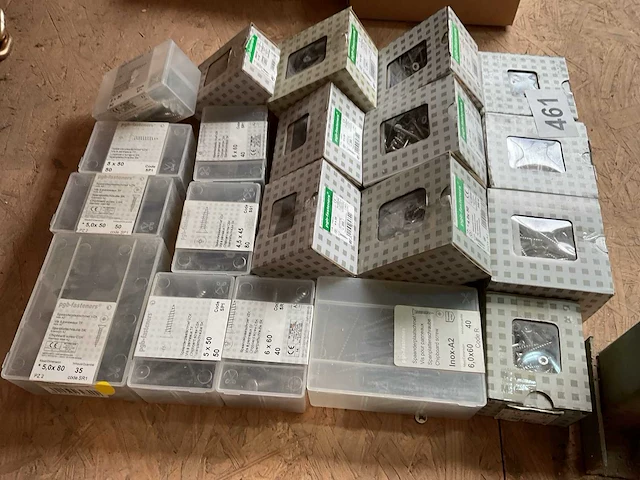20 dozen inox houtschroeven - afbeelding 9 van  9