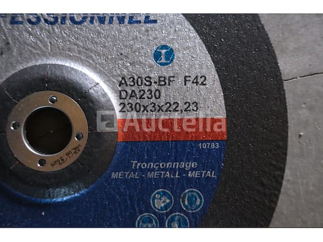 20 dozen van 25 nieuwe diam 230 cut-off schijven - afbeelding 4 van  5