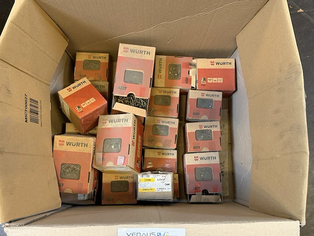 20 dozen würth schroeven - afbeelding 1 van  4