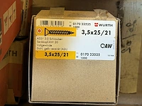 20 dozen würth schroeven - afbeelding 4 van  4