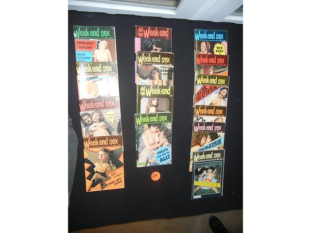 20 erotische boekjes (weekend sex) - afbeelding 1 van  1