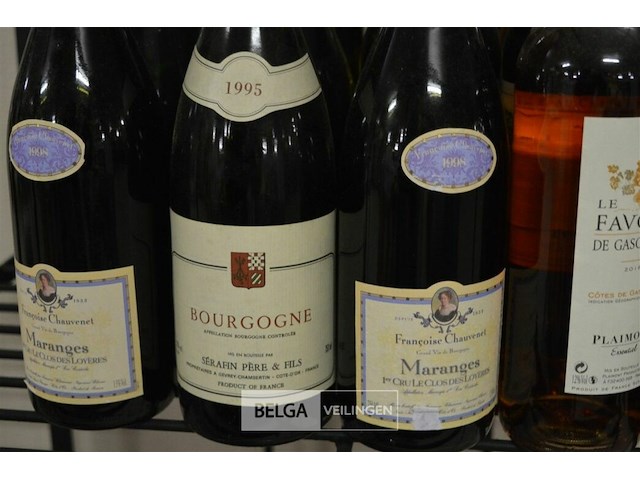 ±20 flessen diverse wijnsoorten - afbeelding 4 van  4
