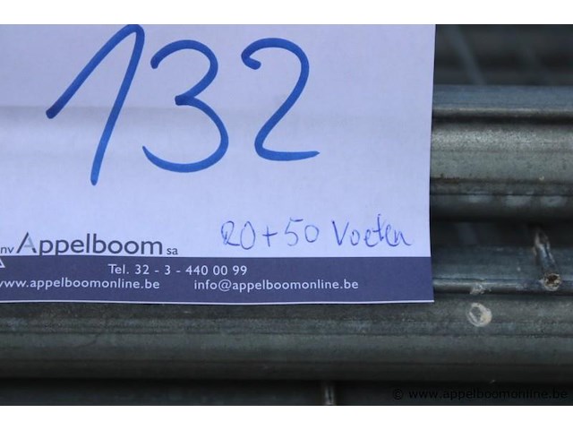 20 herrashekken plus 50 betonvoeten - afbeelding 3 van  3