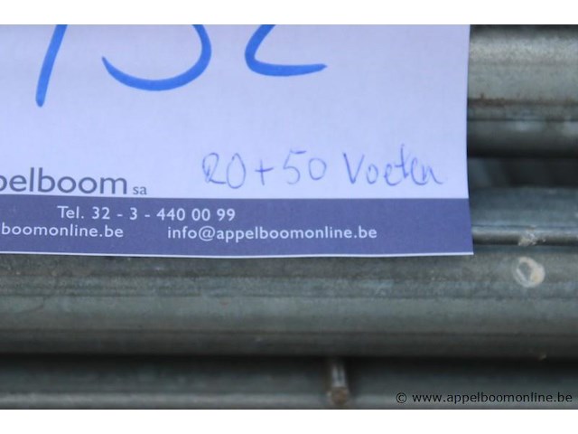 20 herrashekken plus 50 betonvoeten - afbeelding 3 van  3