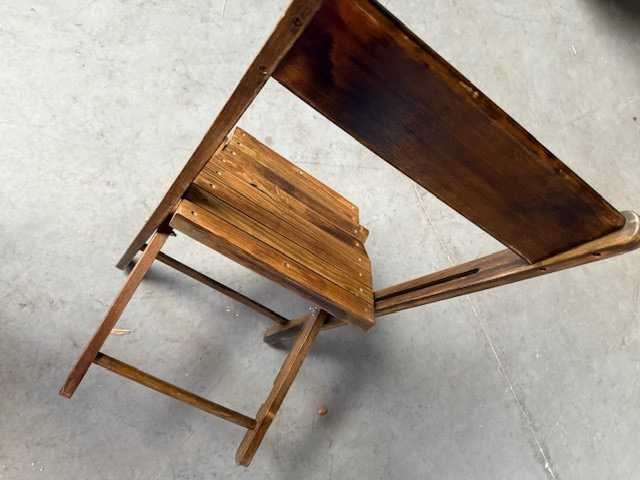 20 houten klapstoelen - afbeelding 3 van  4