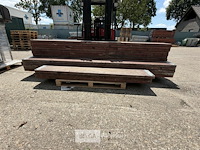 ± 20 houten loopplanken - afbeelding 2 van  3